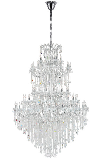 Maria Theresa 84 Light Chandelier in Chrome (401|8318P70C-84 (Clear)-A)