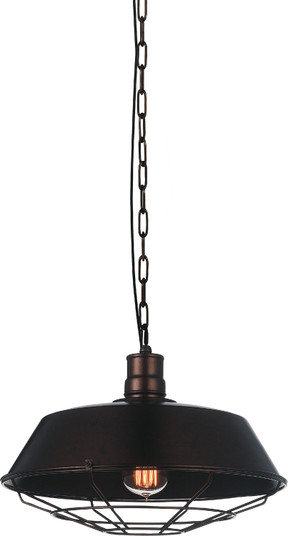 Morgan One Light Mini Pendant in Black (401|9611P14-1-101)