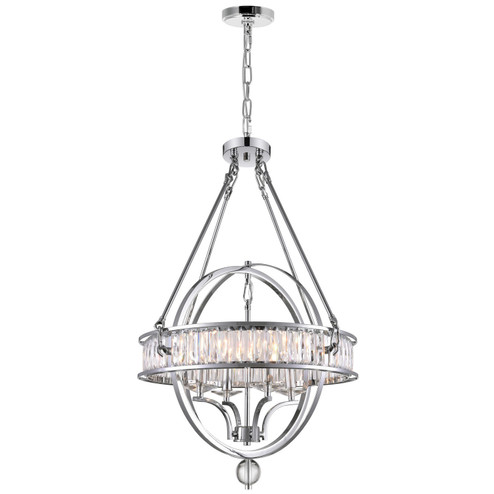 Arkansas Four Light Chandelier in Chrome (401|9957P20-4-601)