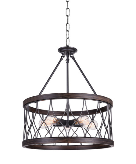 Amazon Five Light Chandelier in Gun Metal (401|9966P23-5-242-A)