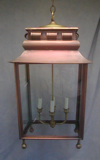 Gillman Four Light Pendant in Antique Copper (265|32533ACC)