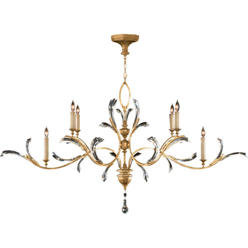 Beveled Arcs Six Light Chandelier in Gold (48|761840ST)