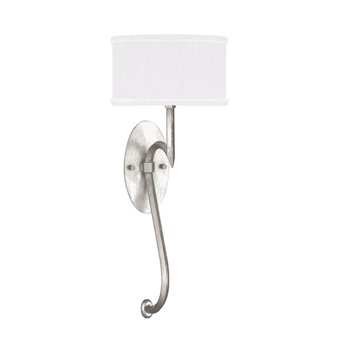 Allegretto One Light Wall Sconce in Silver Leaf (48|784650-SF41)