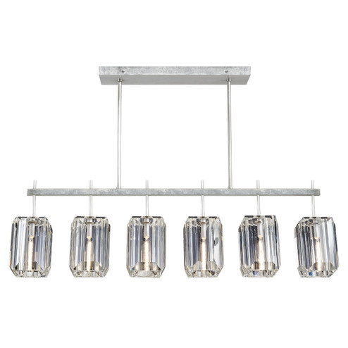 Monceau Six Light Chandelier in Silver (48|875240-1ST)