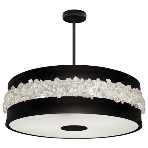 Arctic Halo Three Light Pendant in Black (48|876340-2ST)