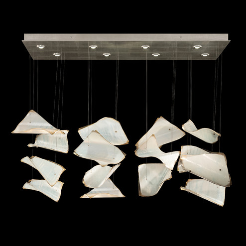 Elevate LED Pendant in Silver Leaf (48|894840-172ST)