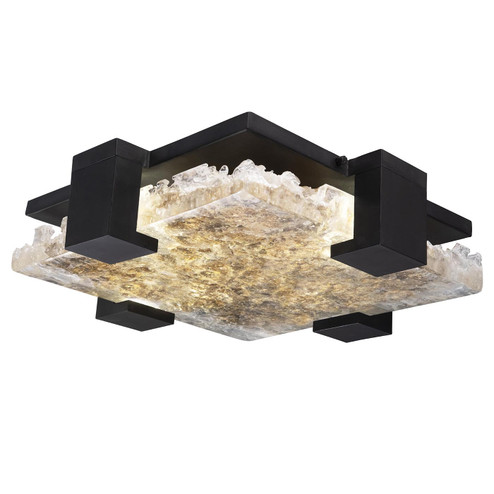 Terra LED Flush Mount in Black (48|895440-12ST)