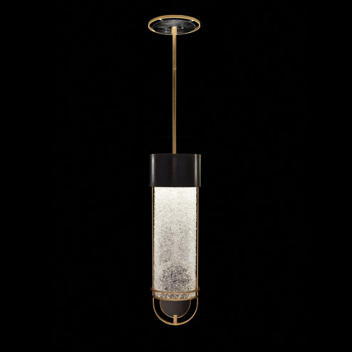 Bond LED Pendant in Black/Gold (48|926340-21ST)