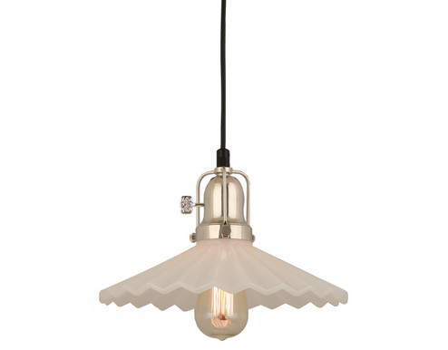 Stanton One Light Pendant in Polished Nickel (381|H-99221-C-160-OP)