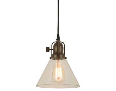 Addison One Light Pendant in Oil Rubbed Bronze (381|H-99518-C-145-CLR)