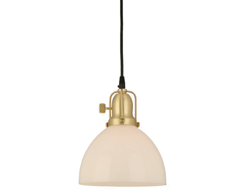 Jasper One Light Pendant in Natural Brass (381|H-99618-C-26-OP)