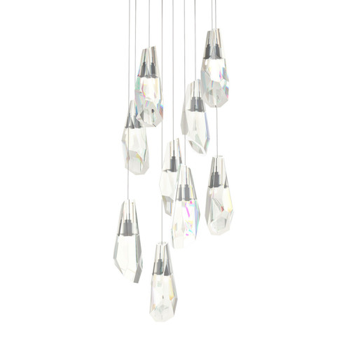 Luma LED Pendant in Dark Smoke (39|131101-SKT-LONG-07-CR)
