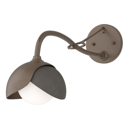 Brooklyn One Light Wall Sconce in Bronze (39|201377-SKT-05-07-GG0711)
