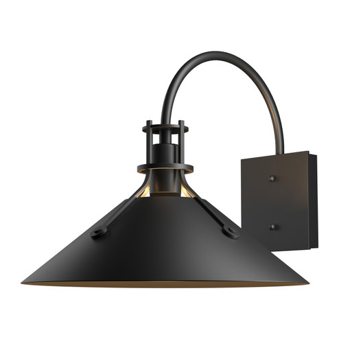 Henry One Light Outdoor Wall Sconce in Coastal Black (39|302712-SKT-80)