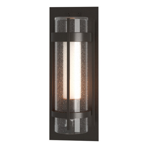 Torch One Light Outdoor Wall Sconce in Coastal Oil Rubbed Bronze (39|305898-SKT-14-ZS0656)