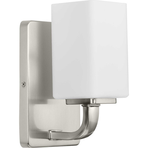 Cowan One Light Bath Vanity in Brushed Nickel (54|P300368-009)