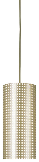 Grid One Light Mini Pendant in Silver (42|P5746-695)