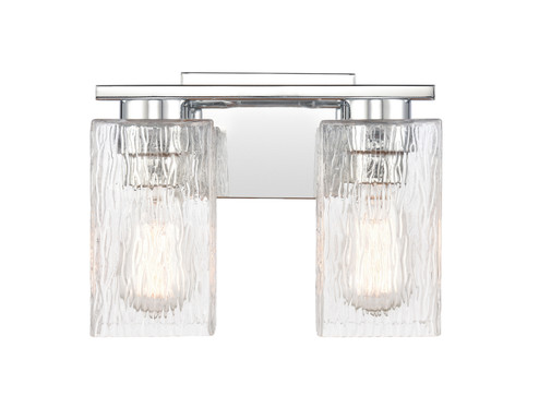 Auralume LED Bath Vanity in Polished Chrome (405|419-2W-PC-CL-LED)