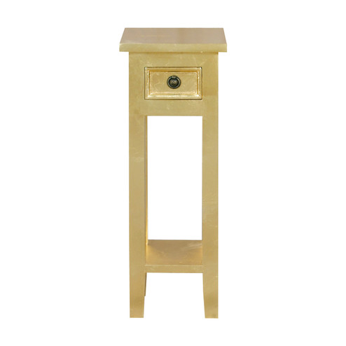 Sutter Accent Table in Gold (45|S0075-7508)