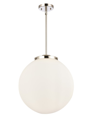 Franklin Restoration LED Pendant in Polished Nickel (405|221-3S-PN-G201-16-LED)
