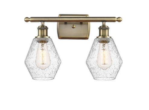 Ballston LED Bath Vanity in Antique Brass (405|516-2W-AB-G654-6-LED)