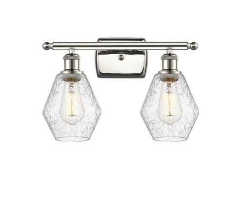 Ballston Two Light Bath Vanity in Polished Nickel (405|516-2W-PN-G654-6)