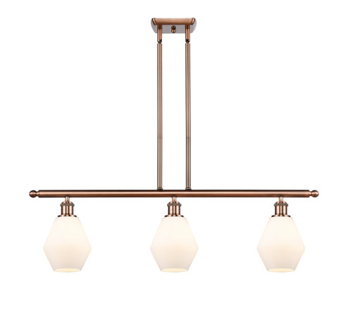 Ballston LED Island Pendant in Antique Copper (405|516-3I-AC-G651-6-LED)