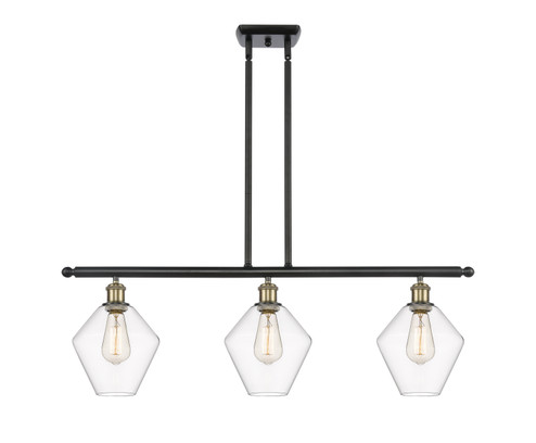 Ballston LED Island Pendant in Black Antique Brass (405|516-3I-BAB-G652-8-LED)