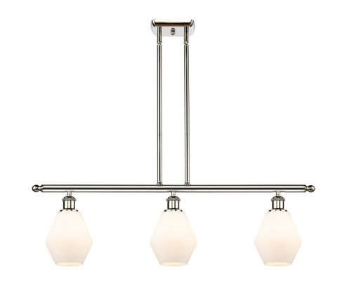 Ballston Three Light Island Pendant in Polished Nickel (405|516-3I-PN-G651-6)