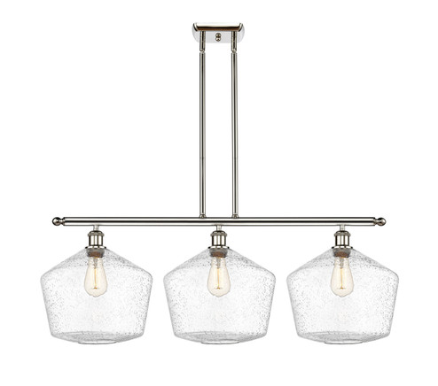 Ballston Three Light Island Pendant in Polished Nickel (405|516-3I-PN-G654-12)