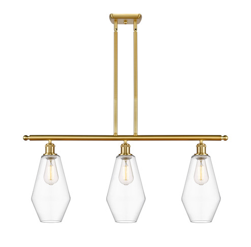 Ballston LED Island Pendant in Satin Gold (405|516-3I-SG-G652-7-LED)