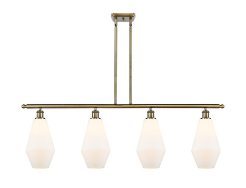 Ballston LED Island Pendant in Antique Brass (405|516-4I-AB-G651-7-LED)