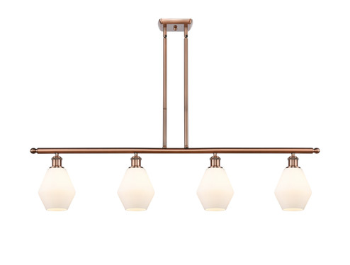 Ballston LED Island Pendant in Antique Copper (405|516-4I-AC-G651-6-LED)