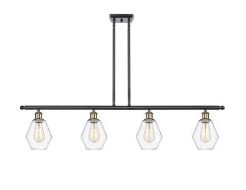 Ballston LED Island Pendant in Black Antique Brass (405|516-4I-BAB-G652-6-LED)