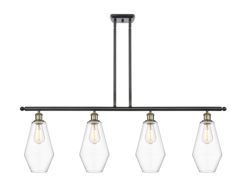 Ballston LED Island Pendant in Black Antique Brass (405|516-4I-BAB-G652-7-LED)