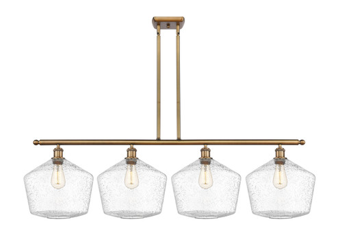 Ballston LED Island Pendant in Brushed Brass (405|516-4I-BB-G654-12-LED)