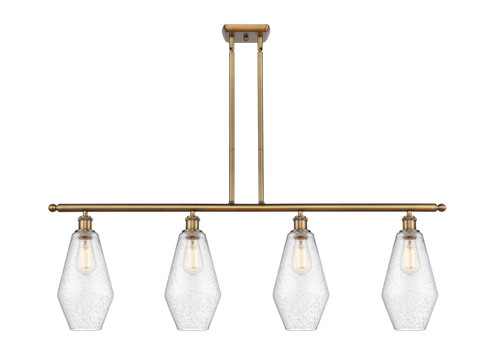 Ballston LED Island Pendant in Brushed Brass (405|516-4I-BB-G654-7-LED)