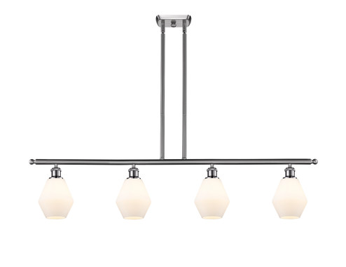 Ballston Four Light Island Pendant in Brushed Satin Nickel (405|516-4I-SN-G651-6)