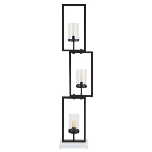 Cielo Three Light Floor Lamp in Satin Black (52|30071-1)