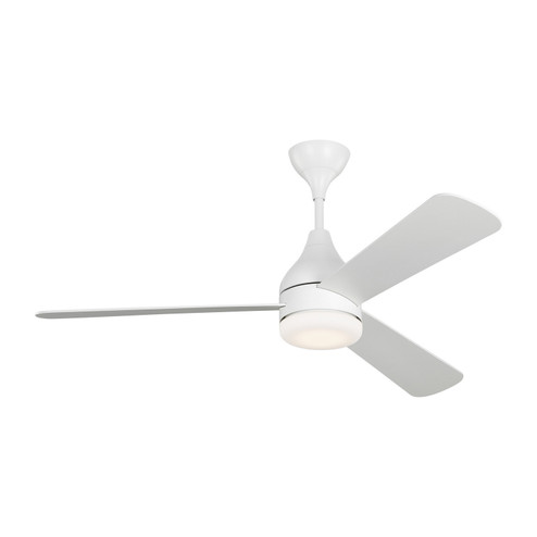 Streaming 52 Smart LED 52``Ceiling Fan in Matte White (71|3STMSM52RZWD)