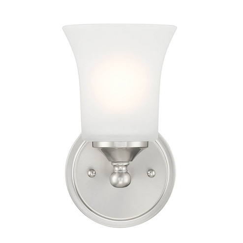 Bronson One Light Wall Sconce in Brushed Nickel (43|D278M-WS-BN)