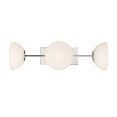 Zio Three Light Vanity in Polished Nickel (43|D270H-3B-PN)