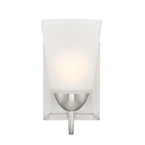 Malone One Light Wall Sconce in Brushed Nickel (43|D267M-WS-BN)