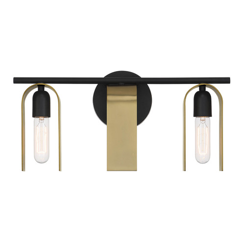 U Turn Three Light Vanity in Matte Black (43|D263M-3B-MB)