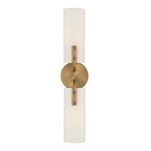 Manhasset Two Light Wall Sconce in Old Satin Brass (43|D259M-2WS-OSB)