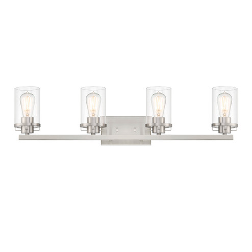 Jedrek Four Light Vanity in Brushed Nickel (43|93304-BN)