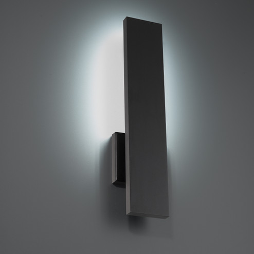 Stag LED Outdoor Wall Light in Black (34|WS-W29118-40-BK)