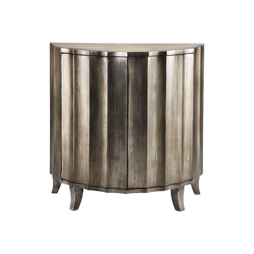 Gretta Cabinet in Antique Silver (45|28256)