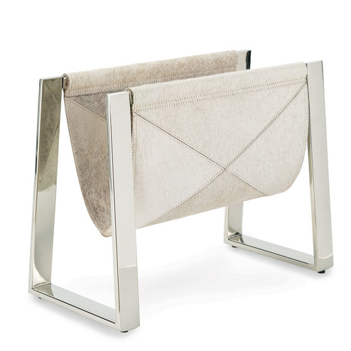 Andres Magazine Rack in Polished Nickel (400|20-1459PN)