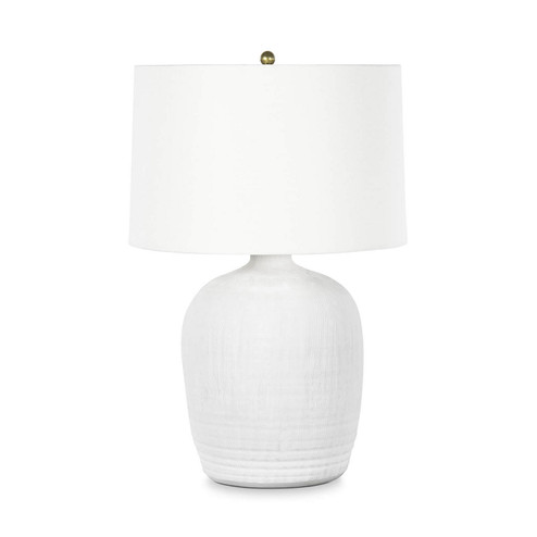 Phoenix One Light Table Lamp in White (400|13-1563)